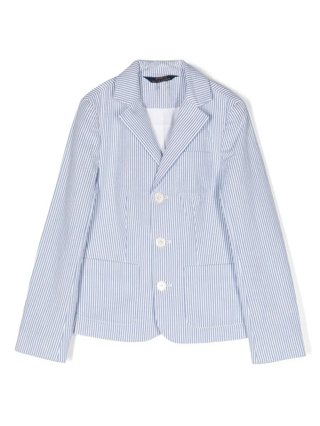  Polo Ralph Lauren Kids Vertical-stripe Pattern Blazer - Blue 