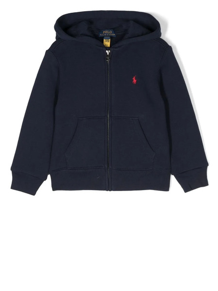  Polo Ralph Lauren Kids Zip Hoodie - Blue 