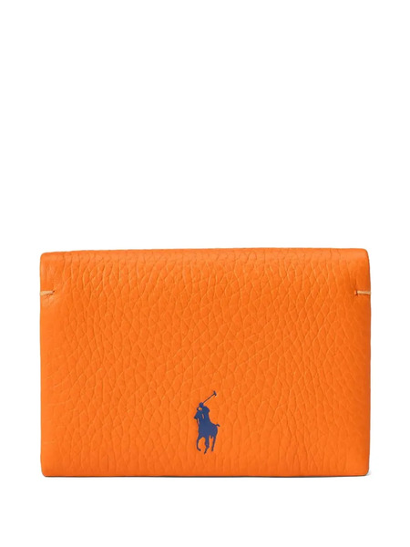  Polo Ralph Lauren Leather Wallet - Orange 