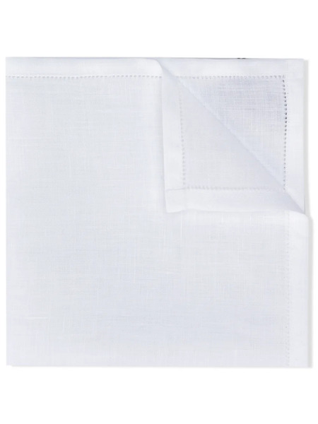  Polo Ralph Lauren Linen Pocket Square - White 