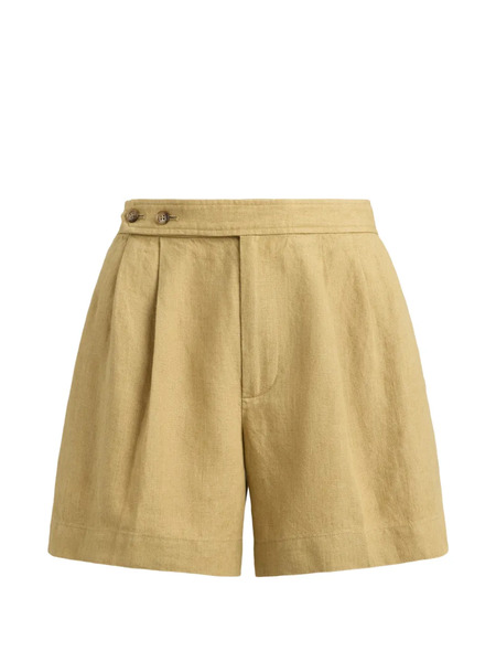  Polo Ralph Lauren Rae Pleated Shorts - Neutrals 