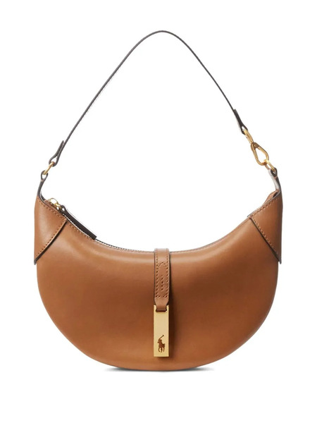 Polo Ralph Lauren Small Leather Shoulder Bag - Neutrals 