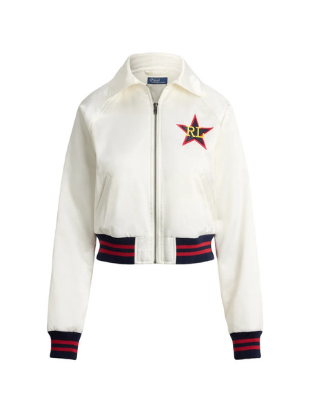  Polo Ralph Lauren Star-embroidered Bomber Jacket - Neutrals 