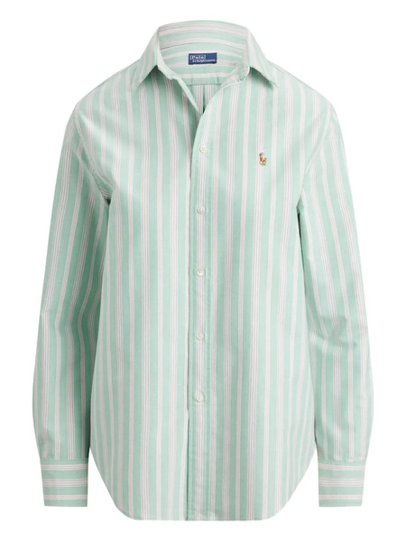  Polo Ralph Lauren Striped Button-front Shirt - Green 