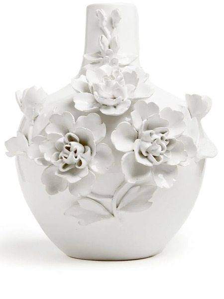  Polspotten 3d Porcelain Rose Vase - White 