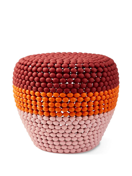  Polspotten Dot Striped Stool - Pink 