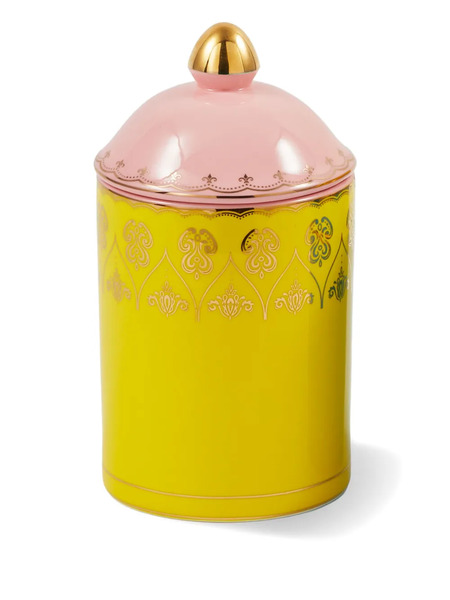  Polspotten Embellished Ceramic Storage Jar - Pink 