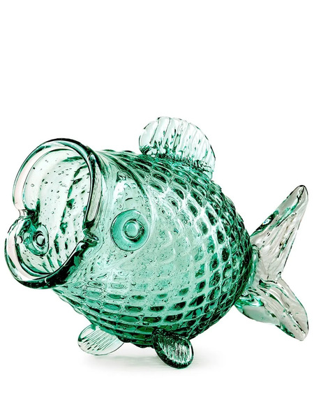  Polspotten Fat Fish Jar - Green 