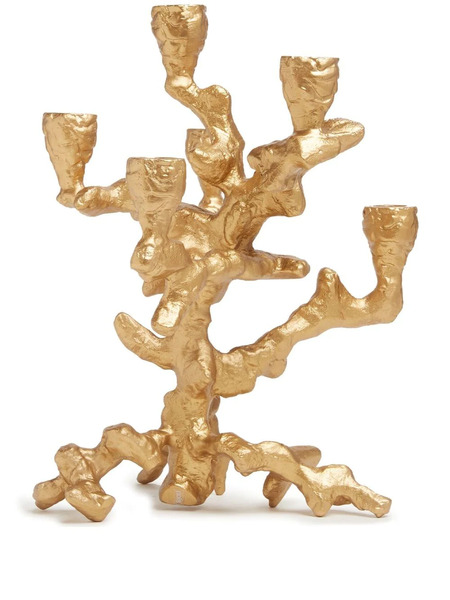  Polspotten Small Apple Tree Candle Holder - Gold 