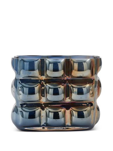  Polspotten Small Bubble Iridescent Vase (17cm X 24cm X 19cm) - Blue 
