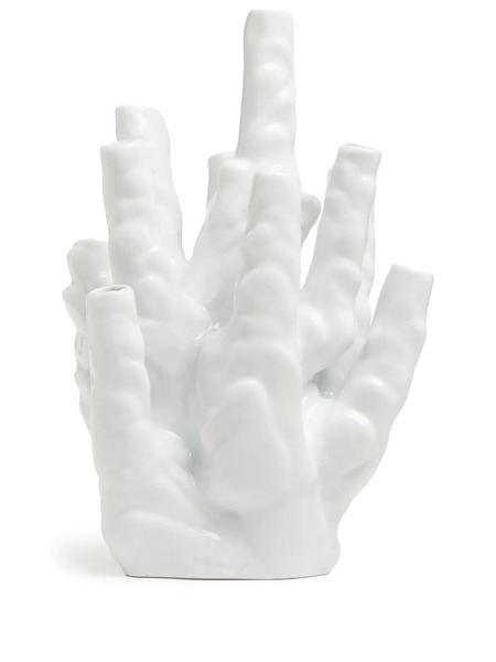  Polspotten Small Coral Vase - White 