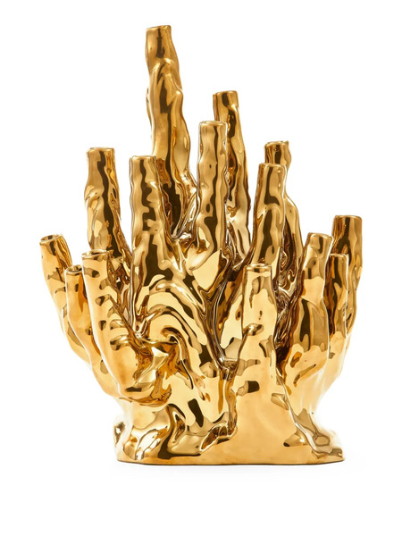  Polspotten Tulipscoral Vase 20 - Gold 