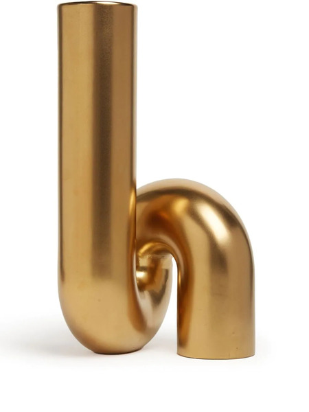  Polspotten Yourtube Ceramic Vase - Gold 
