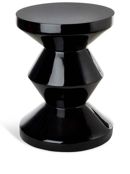  Polspotten Zig Zag Stool - Black 