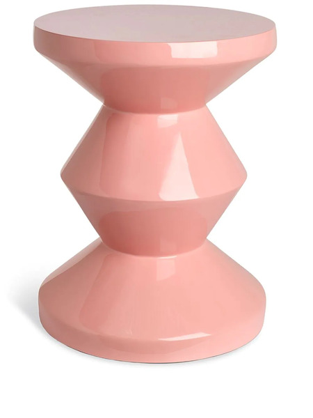  Polspotten Zig-zag Stool - Pink 