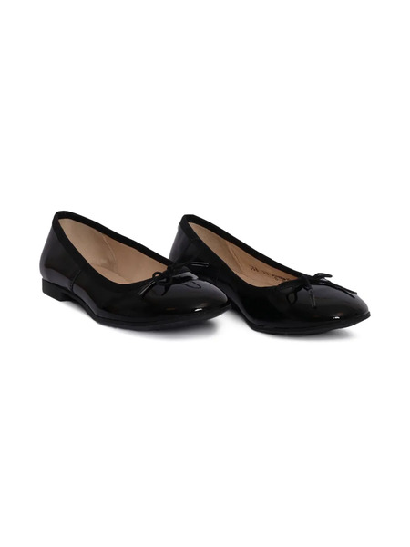 Pom D'api Bow Dory Bal Ballerinas - Black 