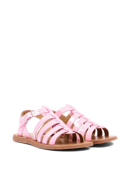  Pom D'api Caged Sandals - Pink 