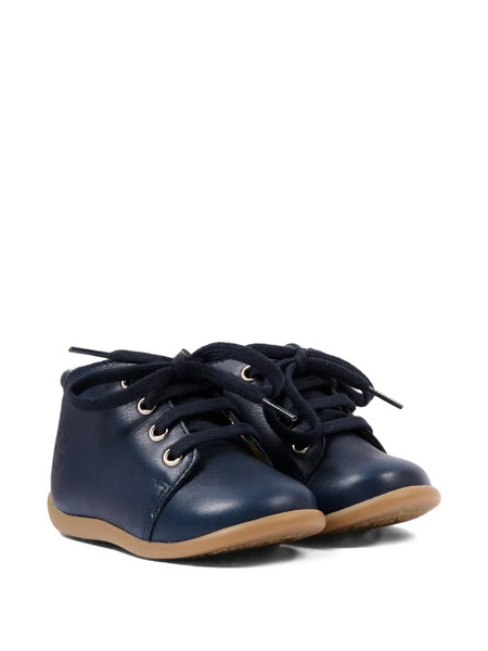  Pom D'api Lace-up Leather Sandals - Blue 