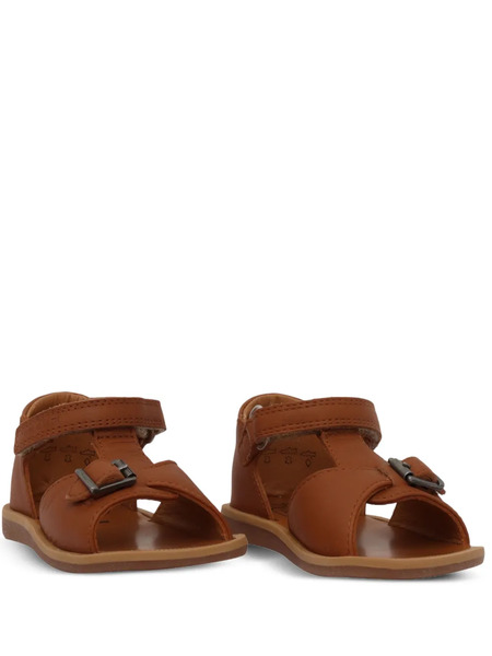  Pom D'api Open-toe Leather Sandals - Brown 