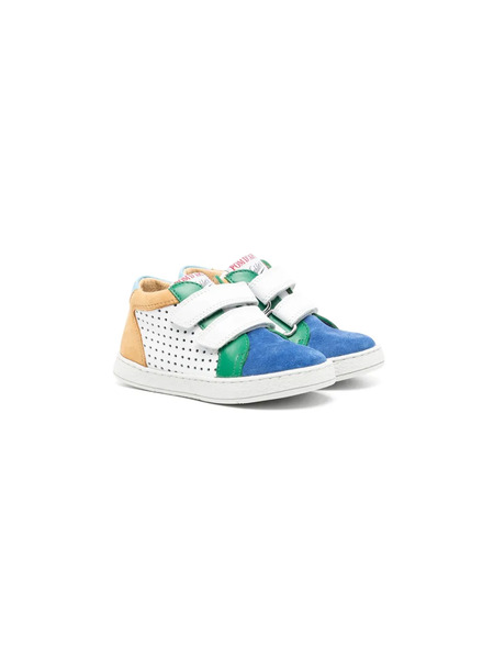  Pom D'api Perforated Leather Trainers - White 