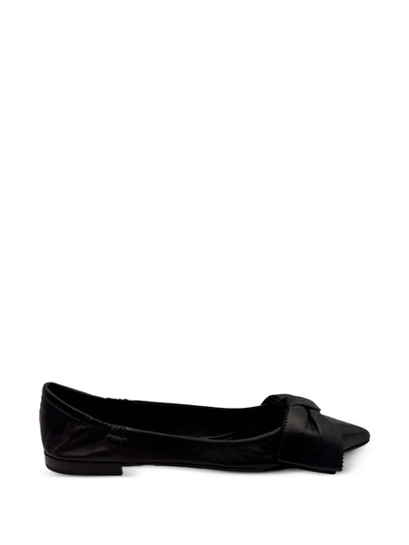  Pomme D´or Bow-detail Ballet Flats - Black 
