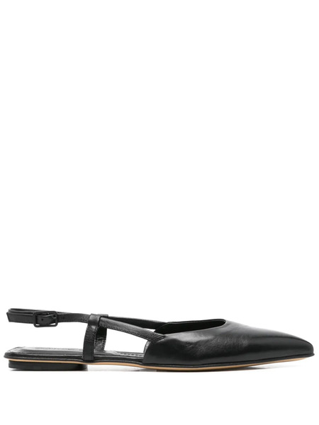  Pomme D´or Leather Ballet Flats - Black 