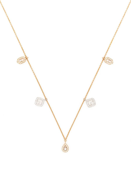  Ponte Vecchio 18kt Gold Vega Diamond Charms Necklace 