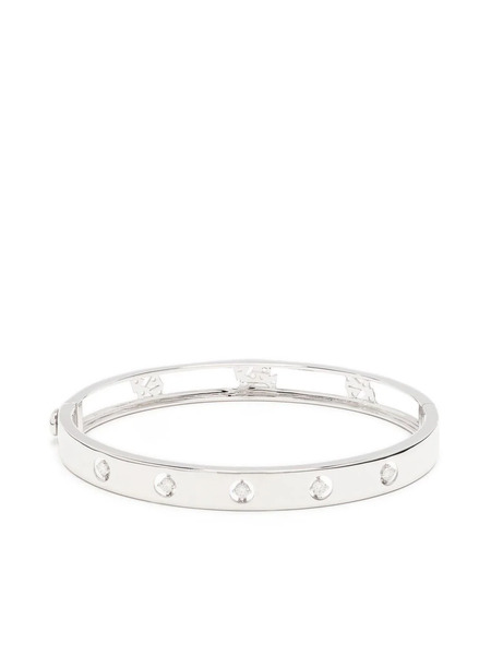  Ponte Vecchio 18kt White Gold Sirio Diamond Bangle Bracelet 