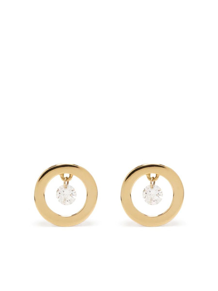  Ponte Vecchio 18kt Yellow Gold Vega White Diamond Earrings 