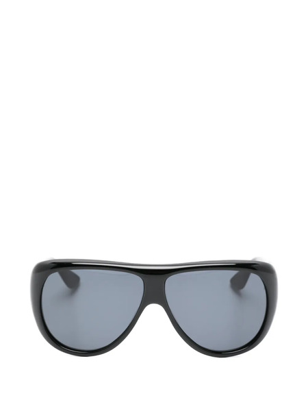  Port Tanger Oval-frame Sunglasses - Black 