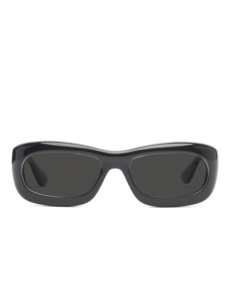  Port Tanger Rectangle-frame Sunglasses - Black 