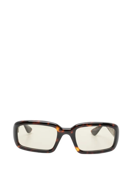  Port Tanger Rectangle Sunglasses - Brown 