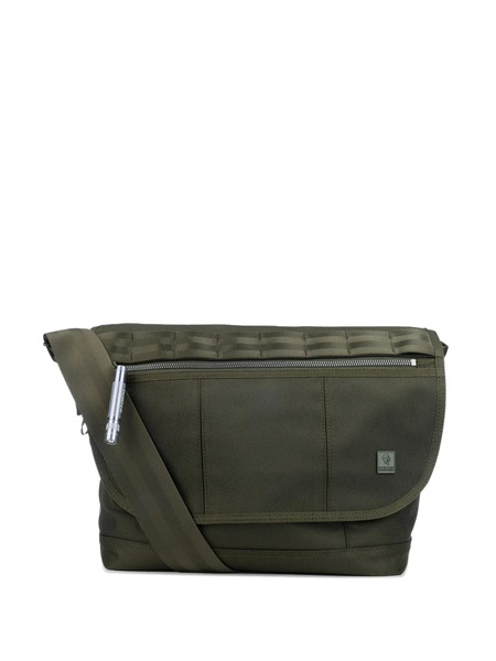  Porter International Logo-patch Messenger Bag - Green 