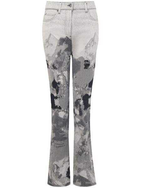  Ports 1961 Abstract-pattern Jeans - Grey 