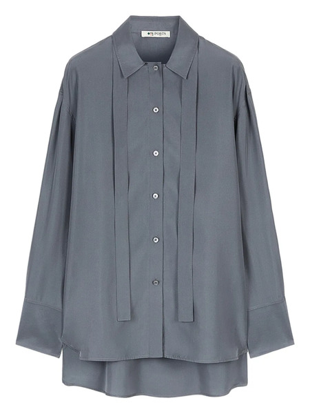  Ports 1961 Button-up Shirt - Grey 