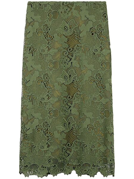  Ports 1961 Chantilly-lace Skirt - Green 