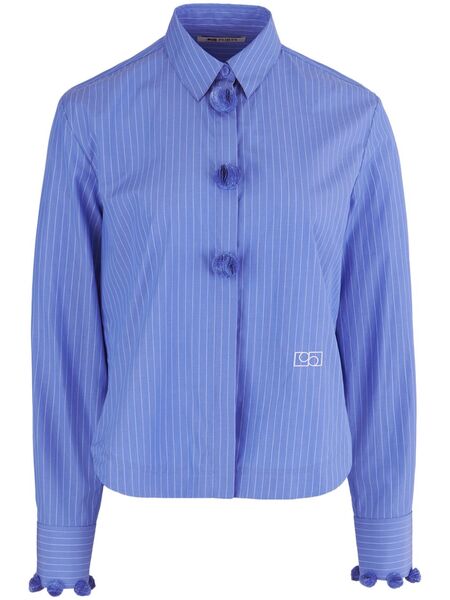  Ports 1961 Charming Pompom Shirt - Blue 