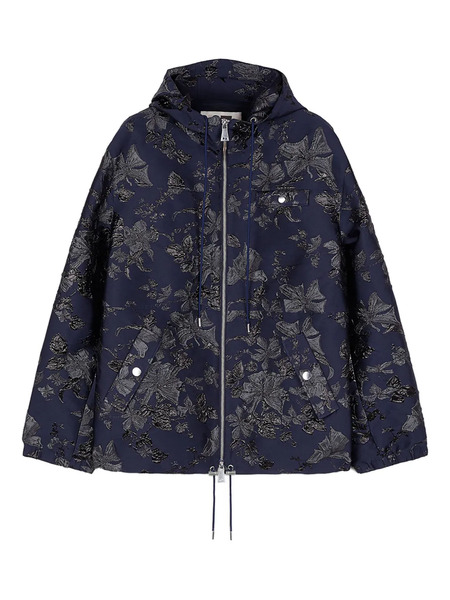  Ports 1961 Floral-jacquard Jacket - Blue 
