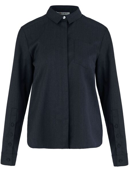  Ports 1961 Iconic Wool Shirt - Grey 
