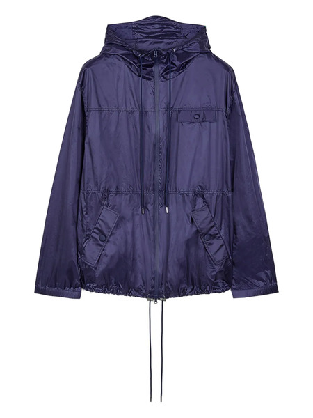  Ports 1961 Ocean Breeze Hooded-drawstring Jacket - Blue 