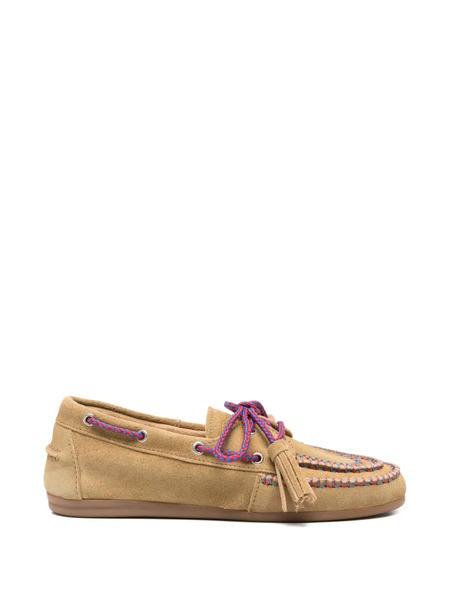  Posa Tassel Trim Loafers - Neutrals 