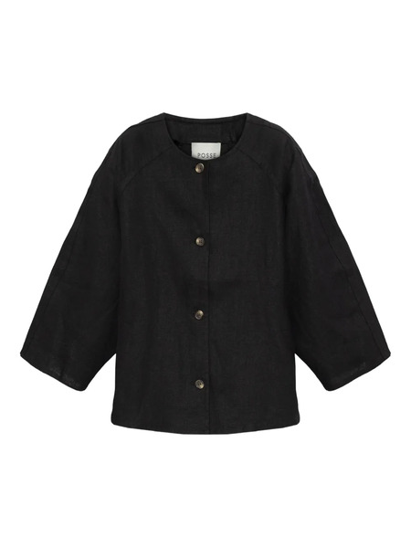  Posse Olivia Buttoned Top - Black 