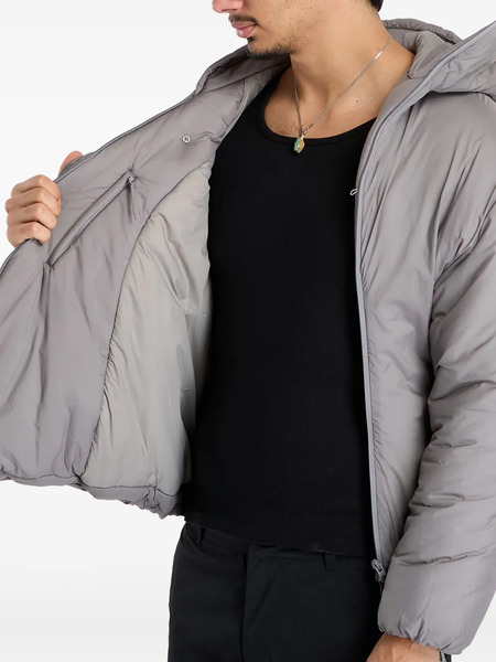  Post Archive Faction Air Hooded Jacket - Grey 