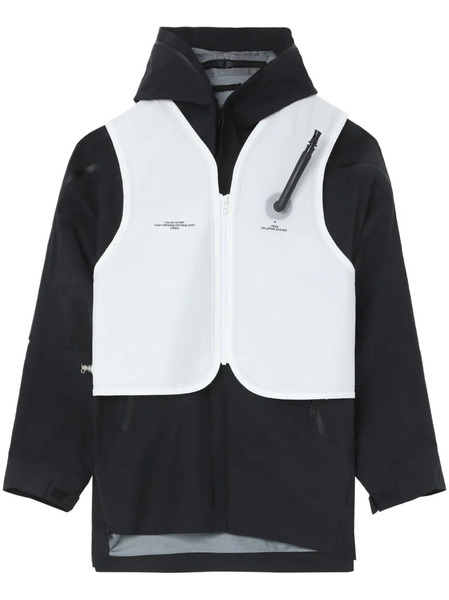  Post Archive Faction Lteks Hooded Jacket - Black 