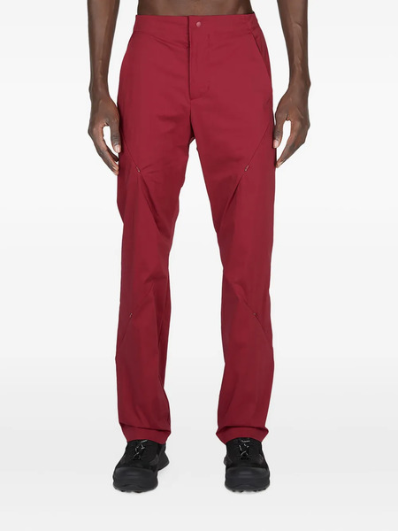  Post Archive Faction Panelled Pocket Trousers - Red 