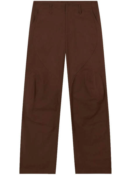  Post Archive Faction Straight-leg Trousers - Brown 