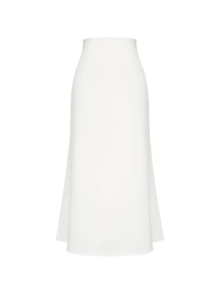  Post Meridiem A-line Midi Skirt - White 