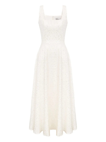  Post Meridiem Sequin-embellished Midi Dress - Neutrals 