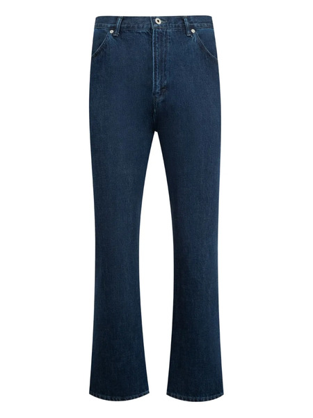  Post O'alls Buttoned-fastening Trousers - Blue 