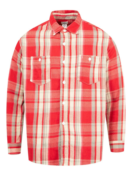  Post O'alls St Louis Checked Shirt - Red 